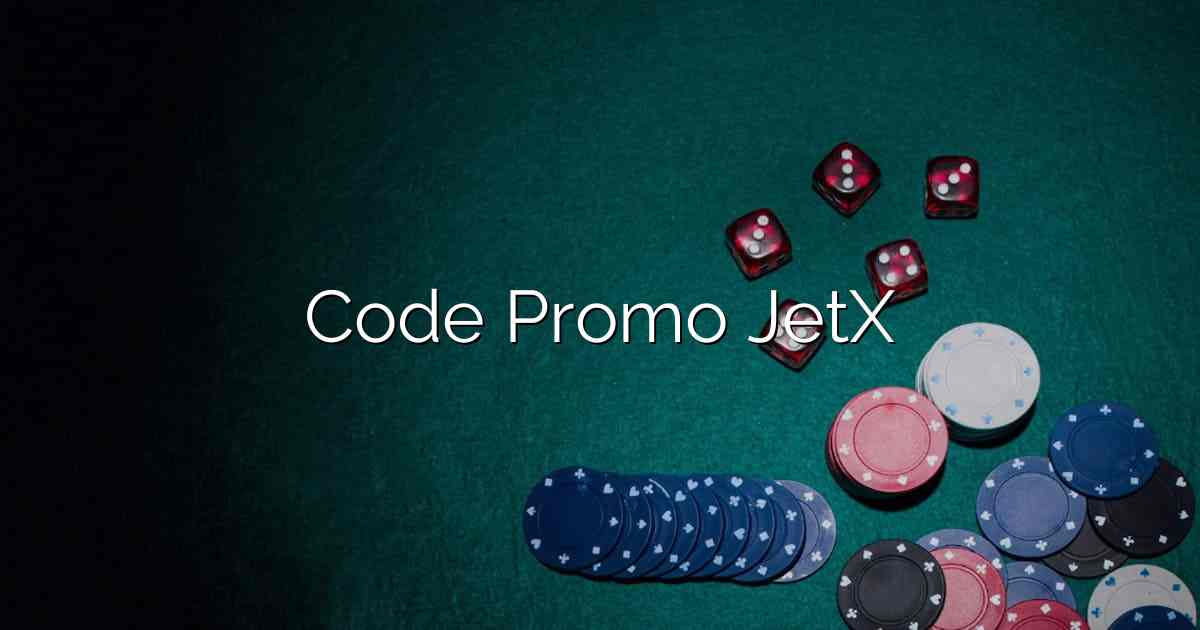 Code Promo JetX
