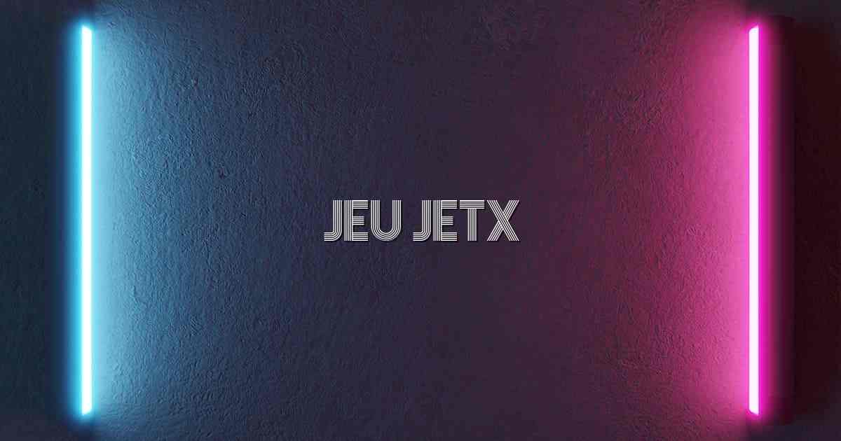 Jeu JetX